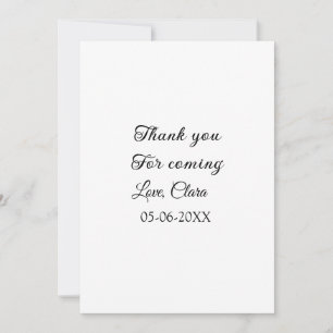 Convite obrigado por vir adicionar nome mensagem de texto 