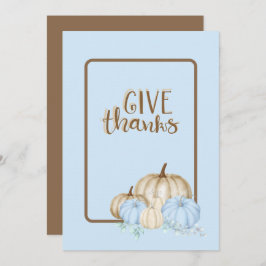 Convite Obrigados felizes anunciando