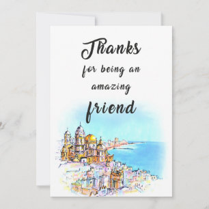 Convite Obrigados por ser um amigo incrível