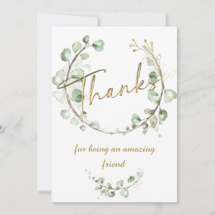 Convite Obrigados por ser um amigo incrível