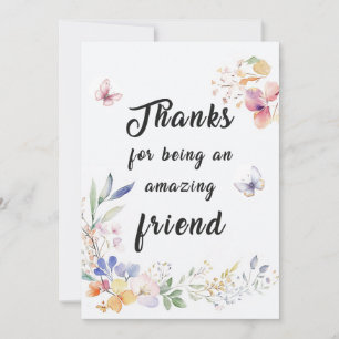 Convite Obrigados por ser um amigo incrível