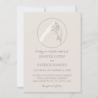 Convite Obrigados por vir ao nosso casamento. Os amantes b