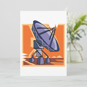 Convite Observatório Espacial de Radiotelescópio