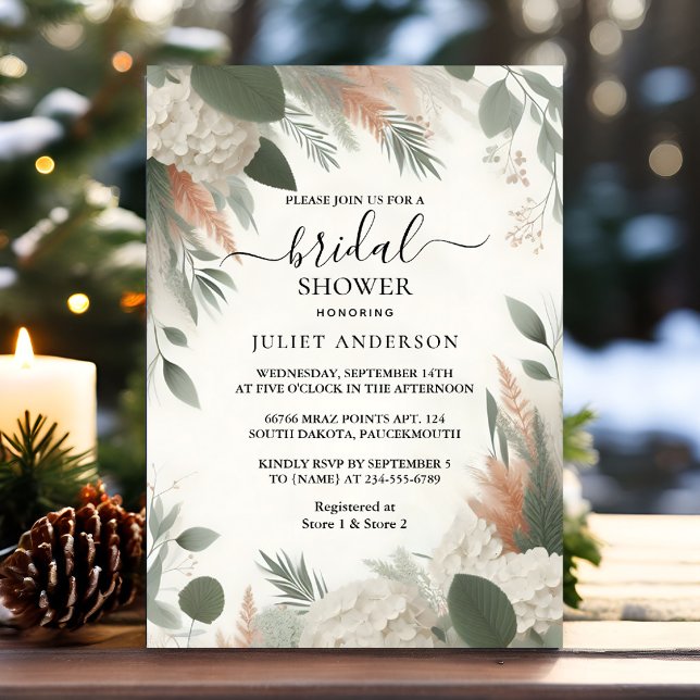 Convite Obtenha o Chá de panela verde Sage da Casa de Moto (Criador carregado)