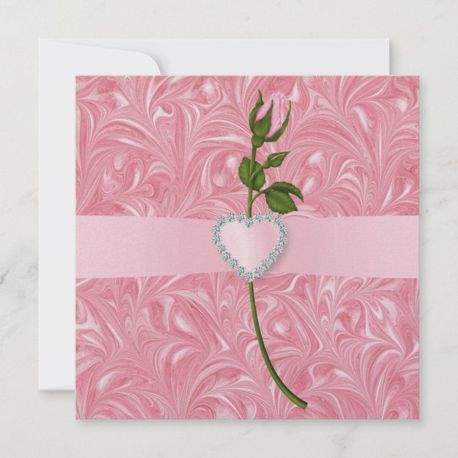 Convite Ocasião elegante - SRF (Frente)