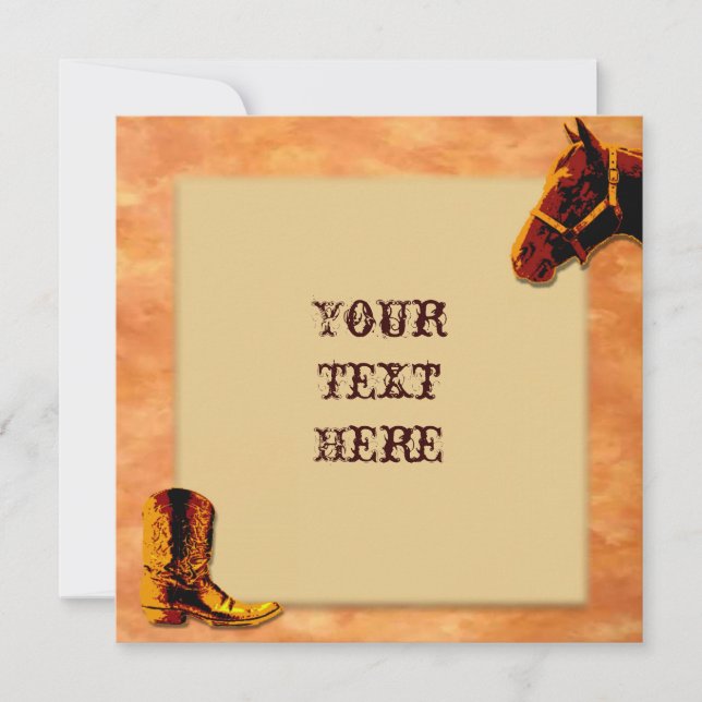 Convite Ocidental (Frente)