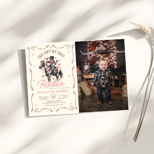 Convite Ocidental Este não é meu primeiro segundo aniversá