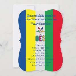 Convite OES Prayer Breakfast