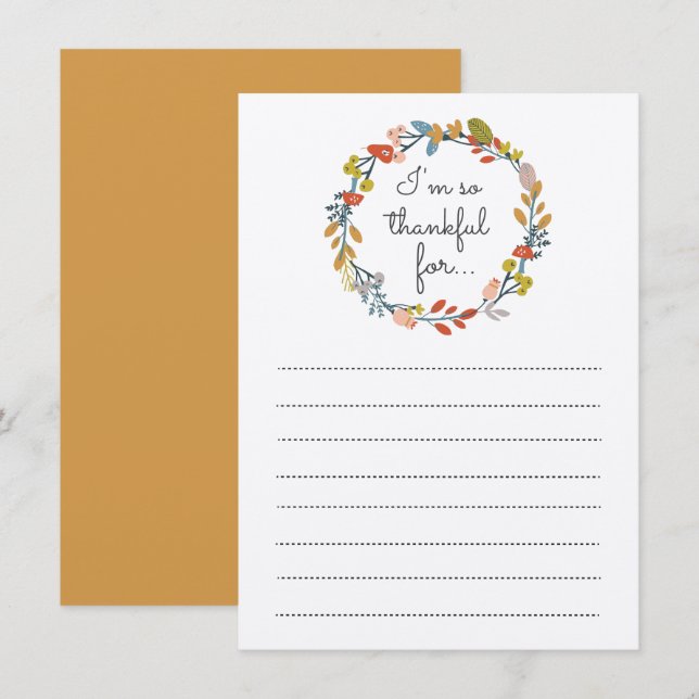 Convite Oferecendo aos Obrigados atividade de Mesa de Ação (Frente/Verso)