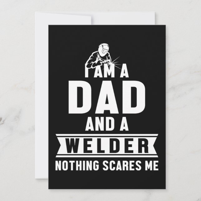 Convite Oferta De pais E Soldadura De Ferro De Ferro (Frente)