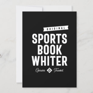 Convite Oferta de Título de Trabalho do Livro Esportivo