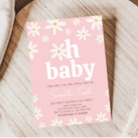 Oh Baby Boho Daisy Chá de fraldas