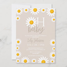 Oh Baby Daisy Chuveiro de Bebê Neutro Tudo em Um