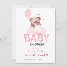 Convite Oh Baby Shower Celebration Design