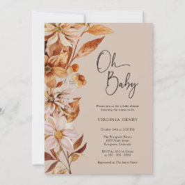 Convite Oh, Chá de fraldas