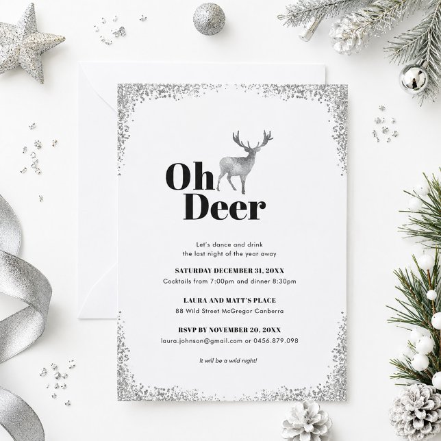 Convite Oh Deer (Criador carregado)