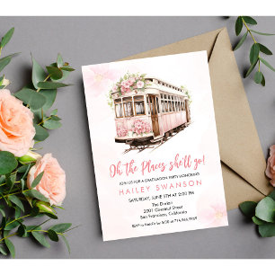 Convite Oh os Lugares que Ela Irá