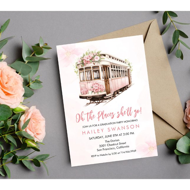 Convite Oh, os lugares que ela vai convidar (Criador carregado)