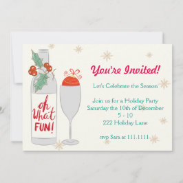 Convite Oh, Que Feriado Divertido Convide