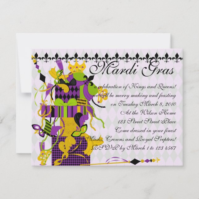 Convite Oh, Que Mess Adorável! (Frente)