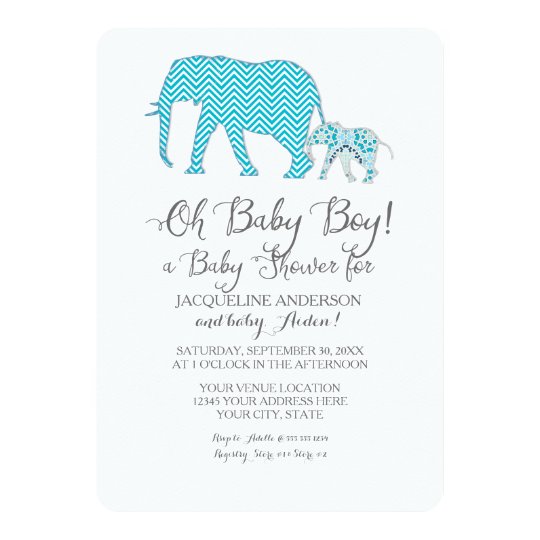 Convite Oh Tipografia Do Elefante Do Cha Do Bebe Moderna Zazzle Com Br Envío en 1 día gratis en dos millones de productos con amazon prime. zazzle