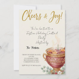 Convite Oh What Fun Christmas Cocktail Party Invitation