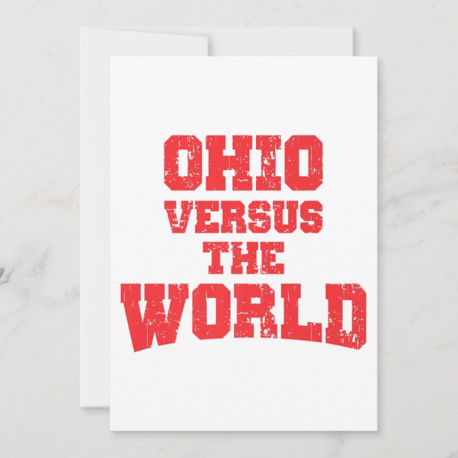 CONVITE OHIO VERSUS O MUNDO (Frente)