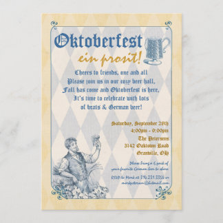 Convite Oktoberfest