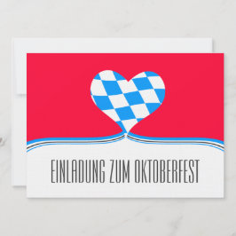 Convite Oktoberfest Einladung