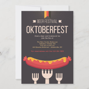 Convite Oktoberfest Festival