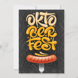 Convite OKTOBERFEST/Octoberfest