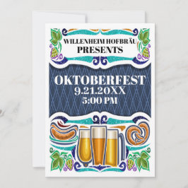 Convite OKTOBERFEST / Octoberfest