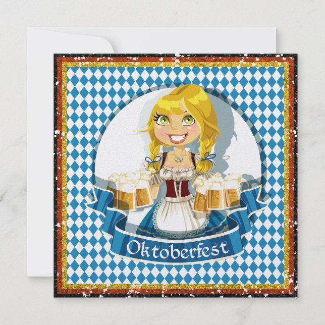Convite OKTOBERFEST / Octoberfest - SRF (Frente)