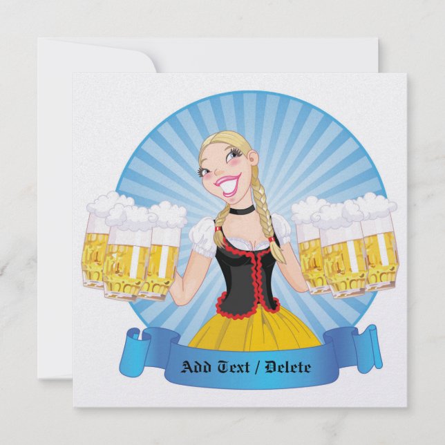 Convite OKTOBERFEST / Octoberfest - SRF (Frente)
