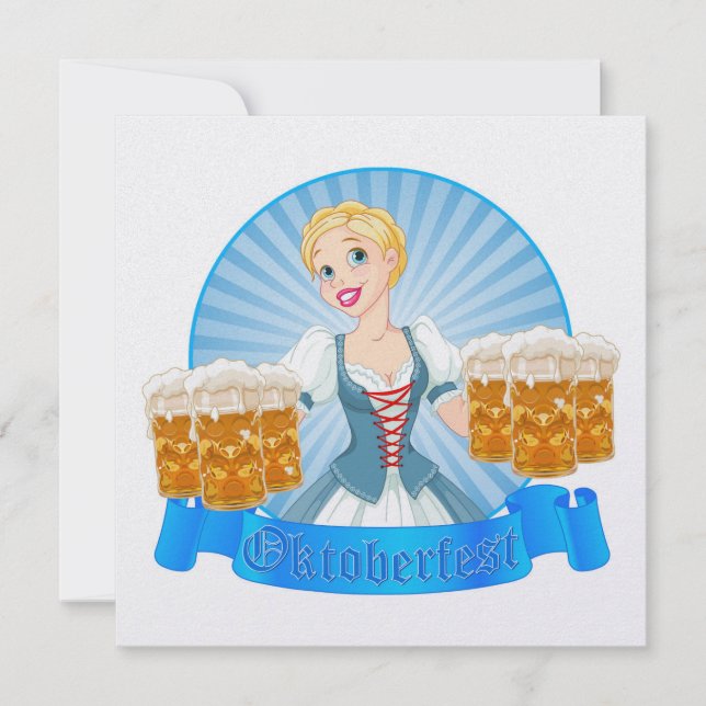 Convite OKTOBERFEST / Oktoberfest - SRF (Frente)