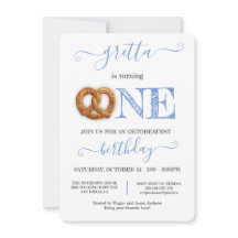 Oktoberfest Pretzel girando uma Festa de aniversár