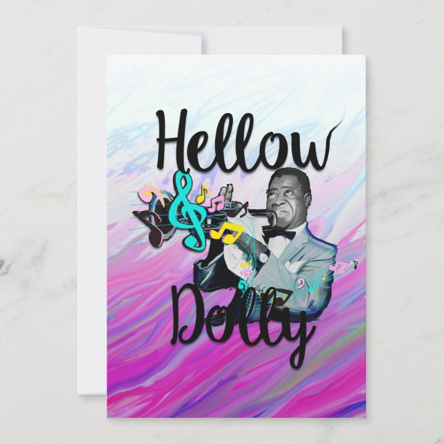 Convite Olá Dolly (Frente)