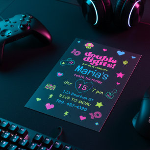 Convite Olá Double Digits Gaming 10º Aniversário