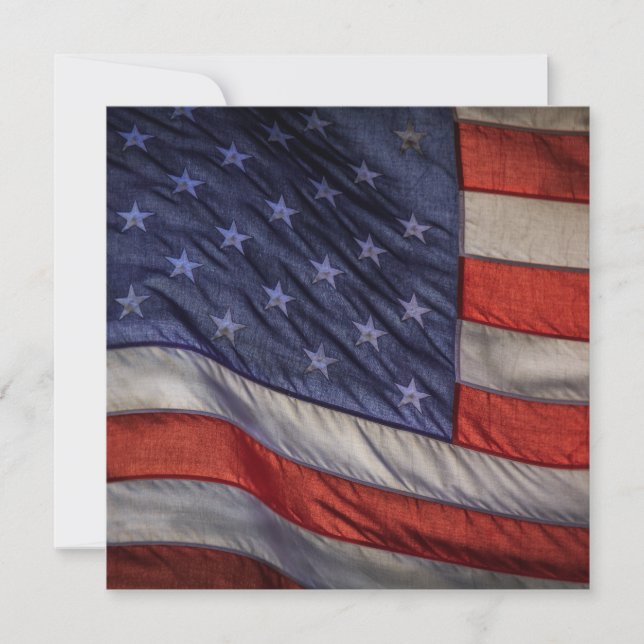 Convite Old Glory (Frente)