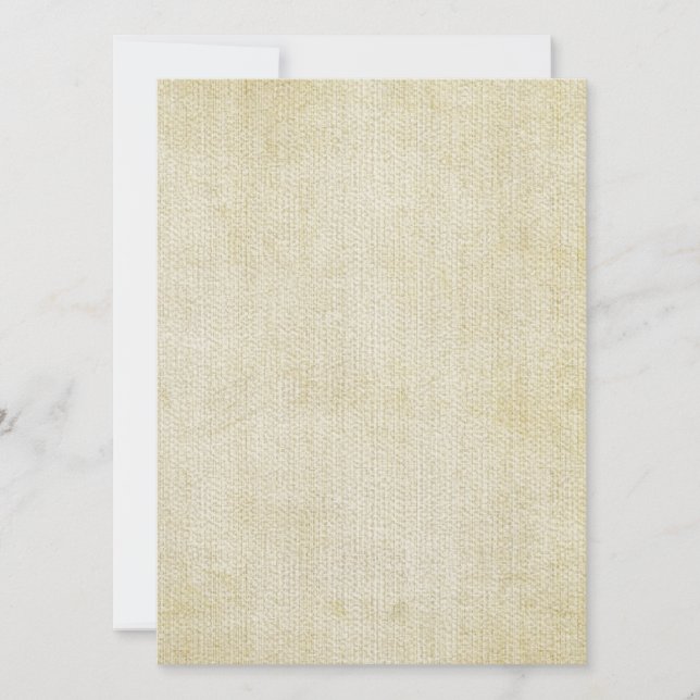 Convite Old Vintage Paper Background Invitation (Frente)