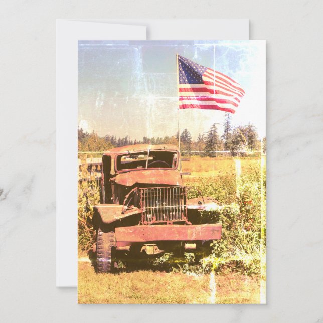 Convite Olde glory (Frente)