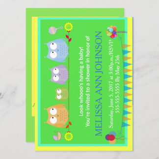 Convite Olha quem está tendo um bebê!