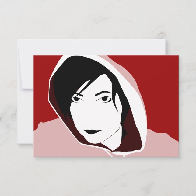 Convite olhar capuz (Frente)