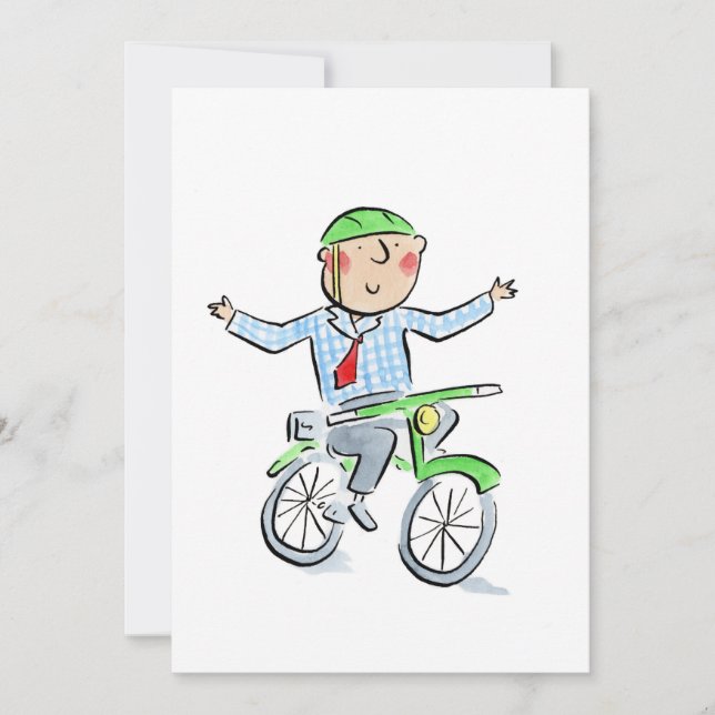 Convite Olhe mãe sem mãos (Frente)