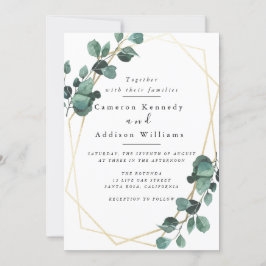 Convite Olive Leaves, Casamento Verde