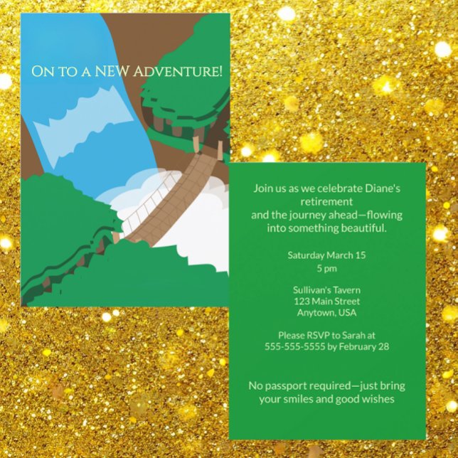 Convite On to a New Adventure (Criador carregado)