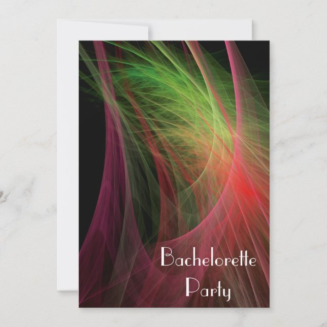 Convite Onda espacial (Frente)