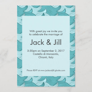 Convite Ondas de fazer