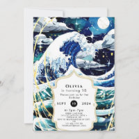 Ondas do Oceano de Diversão Mágica do Pastel