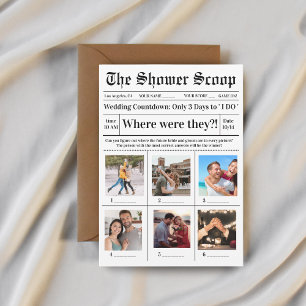 Convite Onde Eles Estavam No Jogo De Casamento Da Festa Ch